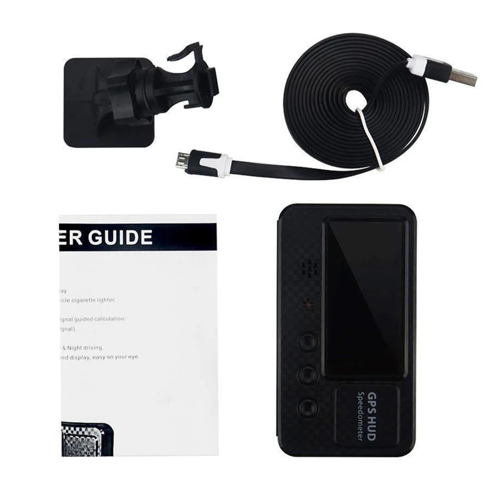  Digitale Head Up Display Auto Nützliche Universal Bike GPS Tacho Alarm Motorrad Einfach Installiere