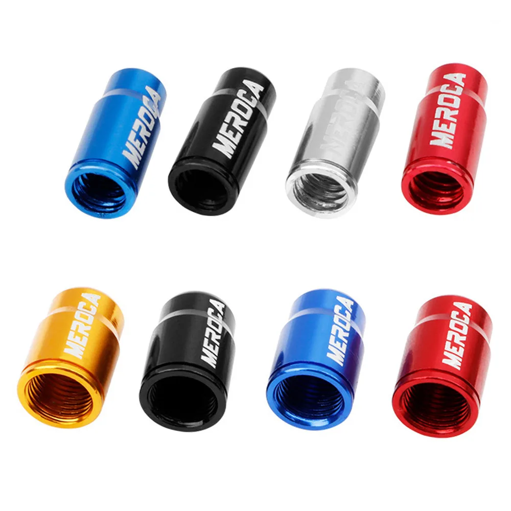 4Pcs MTB Mountain Bike Dustproof Aluminum Alloy Wheel Tire Valve  Protector Pump Cover Gas Nozzle Caps Cycling Accessories