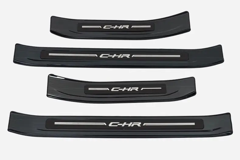 

Application only for Toyota CHR/IZOA Threshold Welcome pedal refitting special fittings door protective appliances