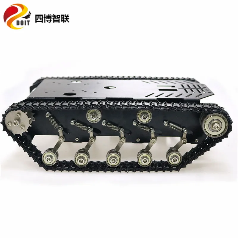 SZDOIT Wi-Fi/Bluetooth/ручка управления металлический RC робот танк Шасси Комплект 10 кг тяжелая нагрузка TS900 амортизирующие гусеничный Автомобиль DIY