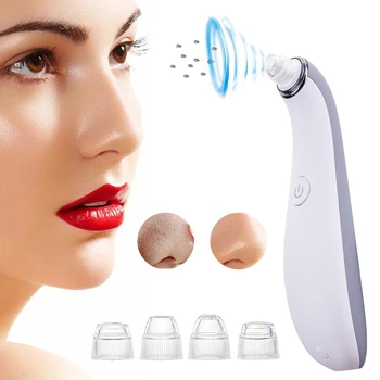 

4 Modes Electric Facial Pore Blackhead Vacuum Suction Remove Machine With 4 Probes Professional Facial Care Tools