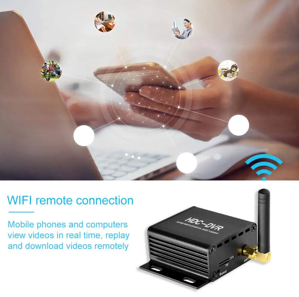 Мини видеорегистратор с Wi Fi и системой видеонаблюдения|Видеорегистратор для