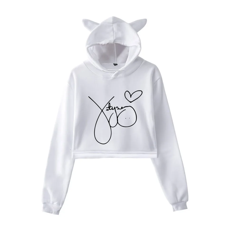 Katy Perry Printed Cute Cat Ear Hoodies Sweatshirt American Singer Songwriter TV Program Judge 2019 New Arrival Streetwear Top