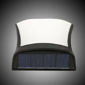 

Waterproof 3LED Light Sensor Solar Power Wall Garden Fence Lamp Light 3500K