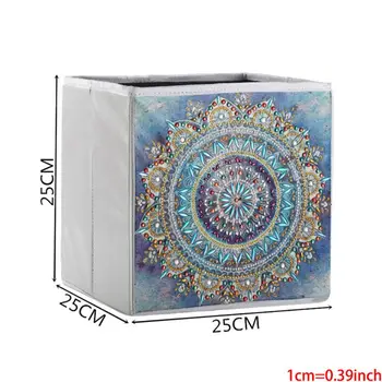 

DIY Diamond Painting Storage Box Desktop Foldable Container Jewelry Box 67JB