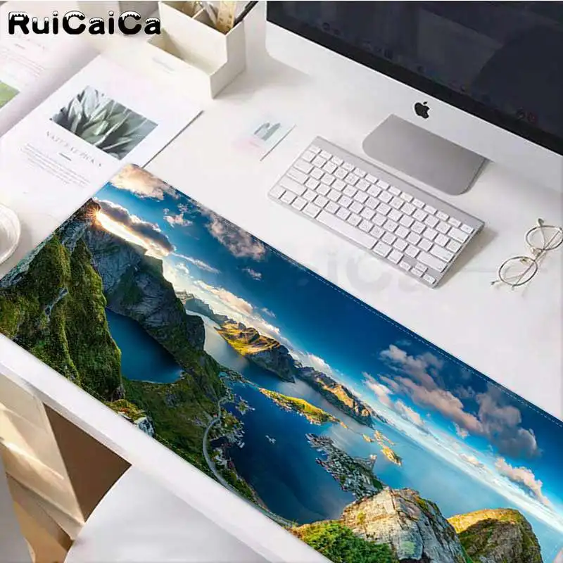 RuiCaiCa Подарочный коврик для мальчика, мягкий коврик для мыши, для офиса, геймера,, большой коврик для мыши, коврик для клавиатуры