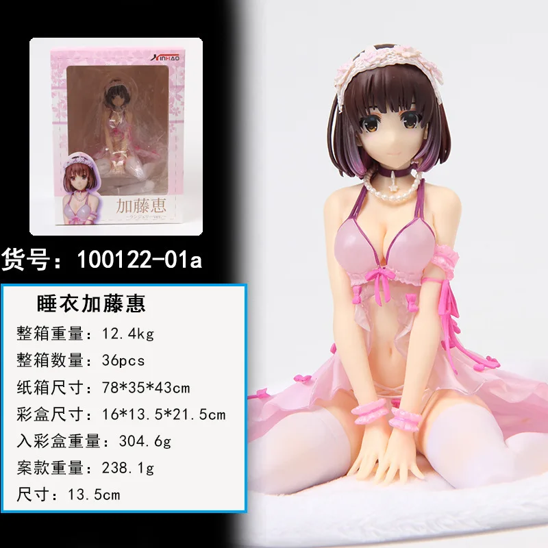 

Passers-by Heroine of Cultivation Method Megumi Kato Underwear Ver. Pink Garage Kit