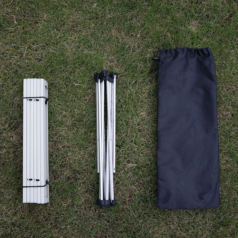 Ultralight Portable Folding Camping Table Aluminum Alloy Outdoor Foldable Travel Picnic Hiking BBQ Desk Furniture with Storage Bag foldable table