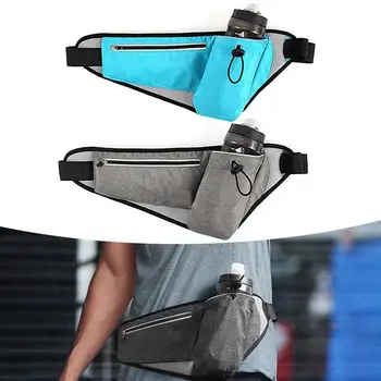 

Outdoor Sports Double Storage Marathon Water Bottle Pockets Waterproof Close-fitting Mobile Phone Pocket