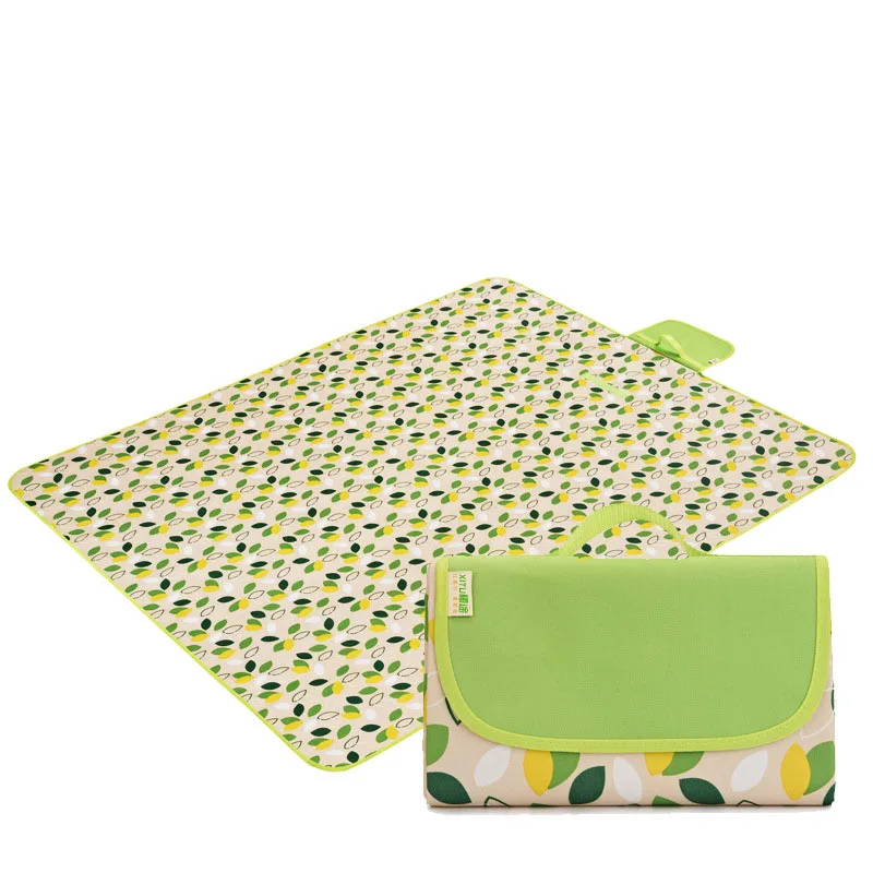 

Oxford cloth Thicken Waterproof Foldable Outdoor Camping Mat Widen Picnic Mat Beach Blanket Baby MultiplayerMat Machine Washable