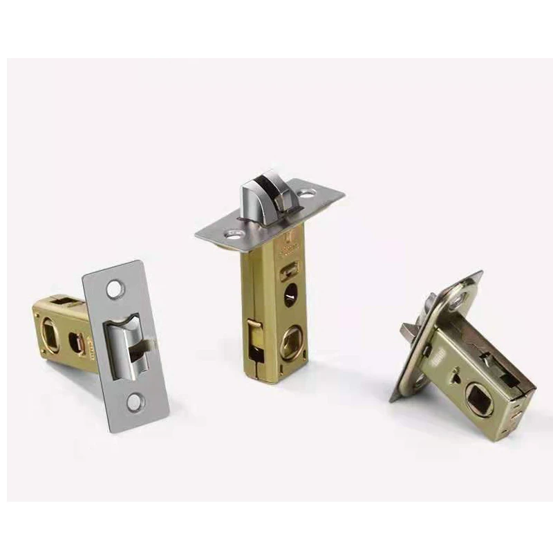 Door Lock Bathroom Door Lock Body Washroom Single Tongue Lock Bolt Door Hardware Part