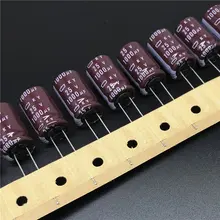 5 предметов в партии, 20 штук/100 шт. 1000 мкФ, алюминиевая крышка, 25В NCC серия Ky 12,5x20 мм низкая ESR долгий срок службы 25V1000uF Алюминий электролитический конденсатор с алюминиевой крышкой