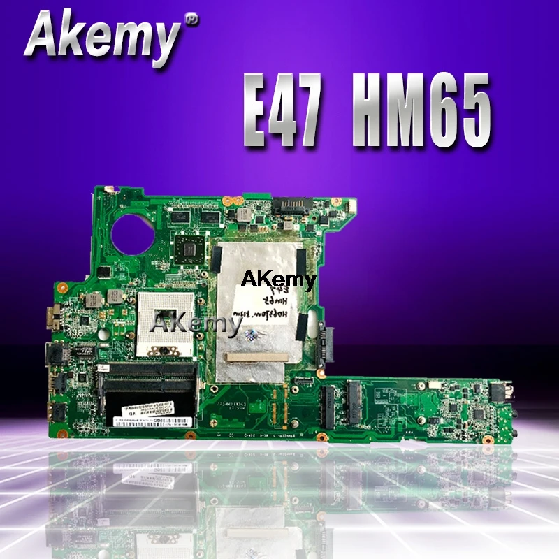 

Original for Lenovo E47 laptop motherboard E47A HM65 HD6370M 512M DA0KL9MB6F1 tested good free shipping