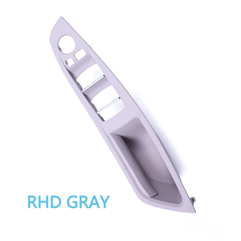 Gray Color Обновленная RHD правая сторона водителя Внутренняя дверь Pull ручка панель подлокотник Замена для BM W 5 серии F10 F11 F18 - Название цвета: Gray Color