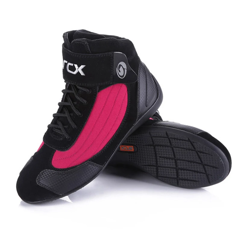 Motorcycle Boots ARCX Men Racing Leather Boots Motorcycle Ankle Shoes Off-road Racing Motorbike Chopper Cruiser Touring Woman Short Boots