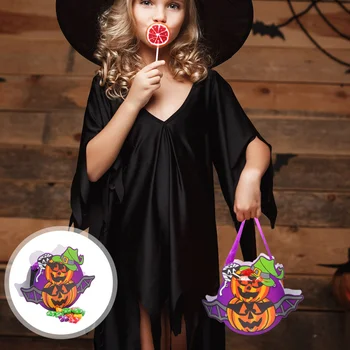 

6Pcs Halloween Adorable Creative Fashionable Wrapping Bag Candy Bags Gift Bags Present Bags fpr Home Hotel Party Bar