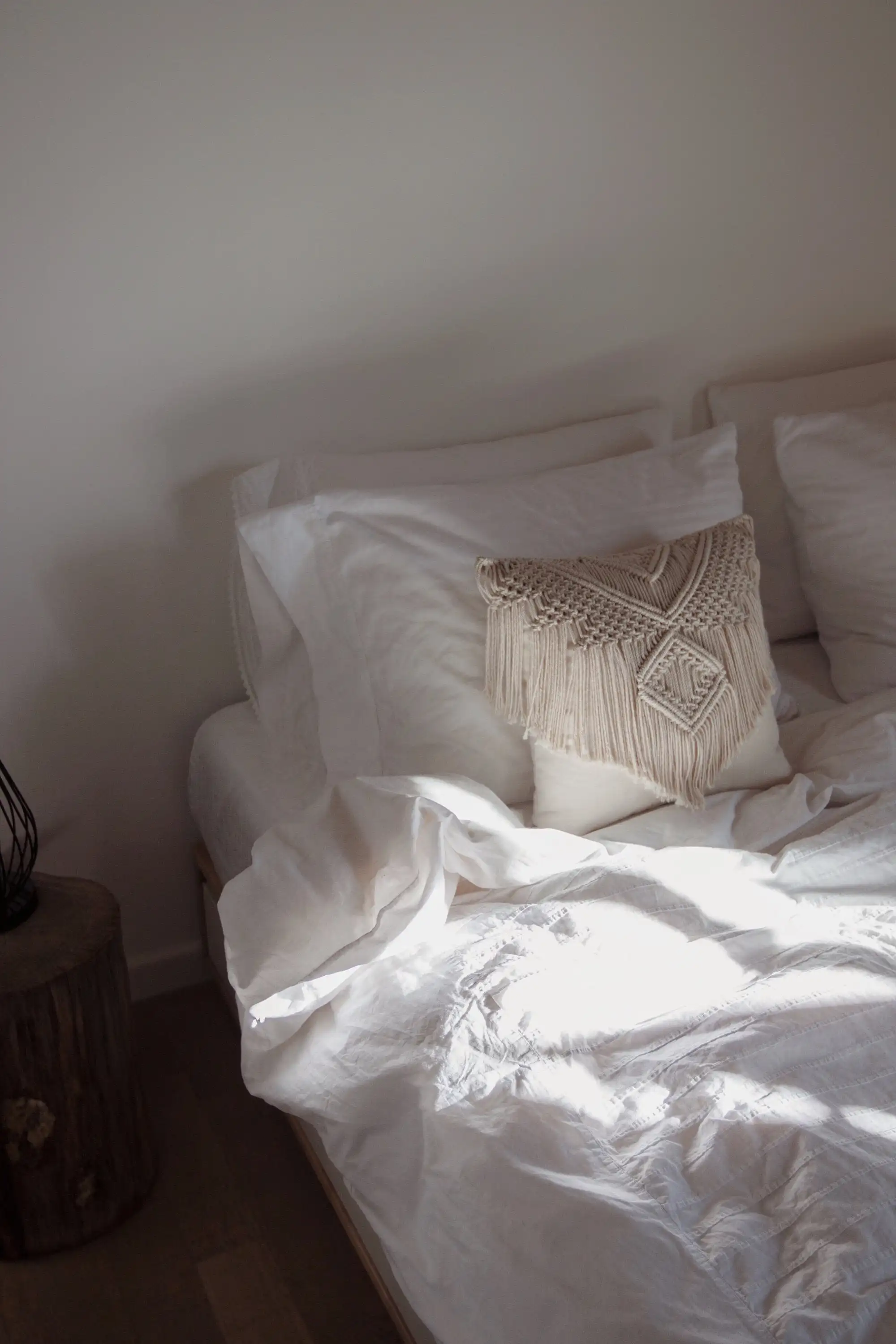 Macrame cushion cover Boho pillow cover Handmade macrame cushion cover  Customized size and color