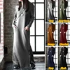 Celmia Women Sweatshirt Dress 2022 Autumn Winter Fleece Maxi Long Dress Casual Pullovers Long Sleeve Button Basic Vestidos 5XL 7 ► Photo 3/6