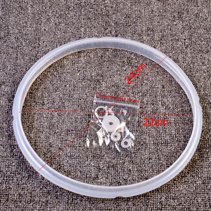 1Pcs Silicone ring pressure cooker pot ring for 5L 6L electric pressure cooker seal universal accessories