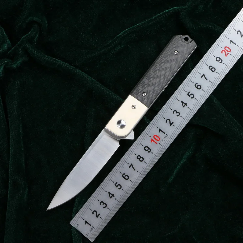 Japanese BX3300 Folding Knife N690 Blade Steel Carbon Fiber Handle Camping Hunting Survival Pocket Fruit Kitchen EDC Tools | Инструменты