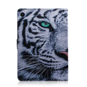 

PU Leather Tablet Case for Huawei MatePad Mate Pad T8 T 8 Case Lion Painted Cover case for Huawei Mate Pad T 8 with Stylus capa