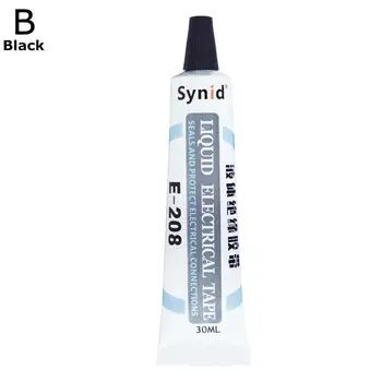 

30ml Liquid Insulating Waterproof Liquid Tape Charging Tape Repair Data Electrical Insulation Anti-UV Universal Repair Cabl W7R3