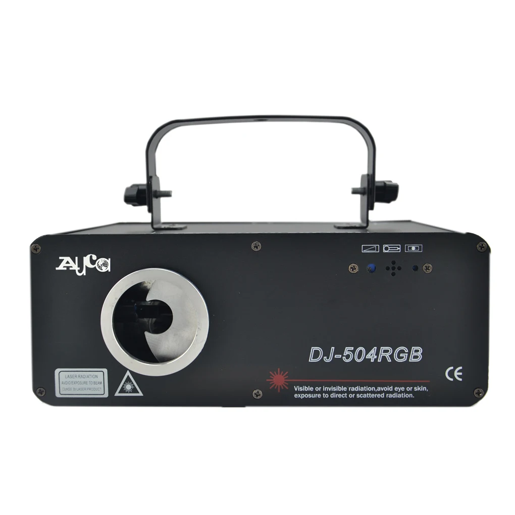 AUCD 3in1 500mW RGB Full Color 3D Scan Kaleidoscope DMX Projector Laser Lighting PRO DJ Party Show Disco Beam Stage Lights 504F|scanner light|stage