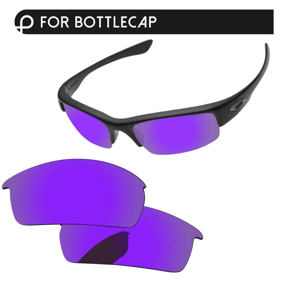 Papaviva плазменный фиолетовый зеркало поляризованные Сменные линзы для колпак Солнцезащитные очки Рамка UVA и UVB Защита