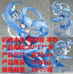 

Anime 15 Anniversary Commemorative Edition Snow Miku Snow Hatsune 2017 Hatsune Garage Kit Model
