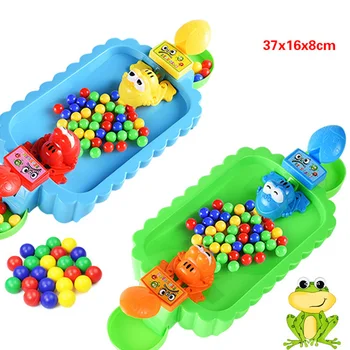 

Hungry Frog Eating Beans Games Funny Toys Family Party Parent-child Interactive Game Toy For Children Adult Stress Relief Toy