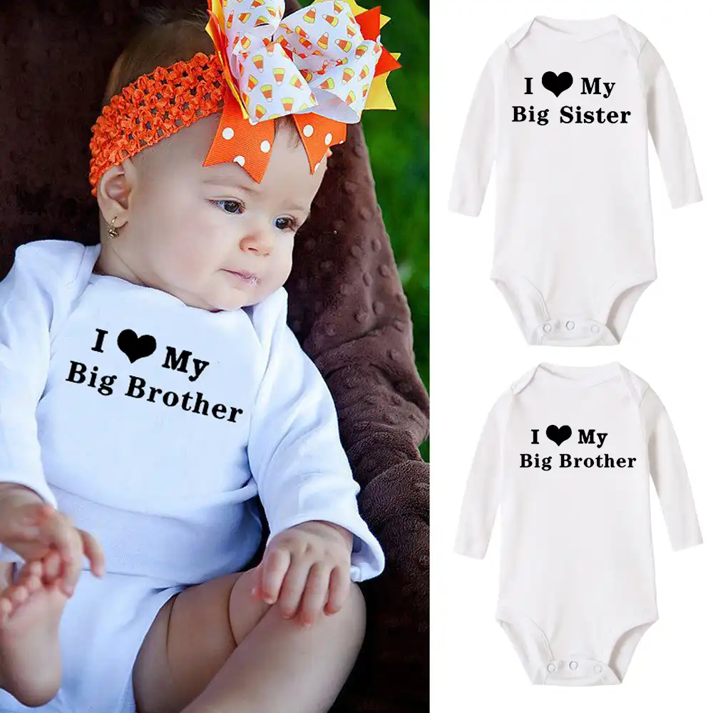 i love my big sister onesie