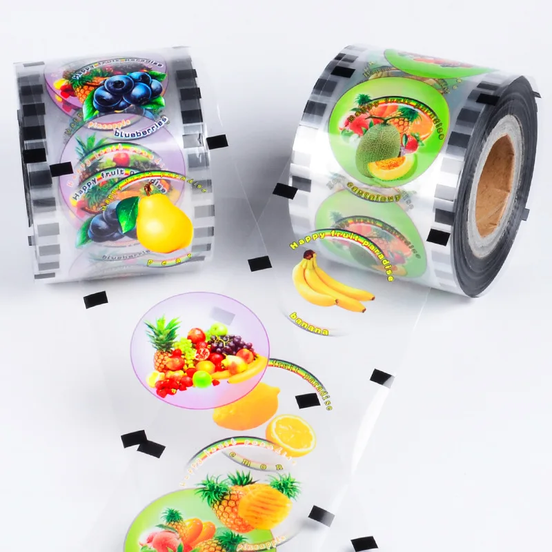 

Sealing Film Customizable Disposable Tea Cup Fruit Pattern Sealing Film Universal Sealing Machine Beverage Sealing Film Roll Fil