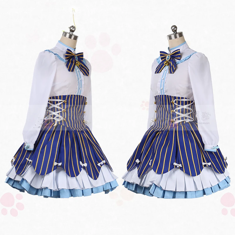 Аниме! NEKOPARA/платье в стиле Лолиты для кошек, раю, ванили, милая униформа, костюм для косплея на заказ, любой размер, для унисекс