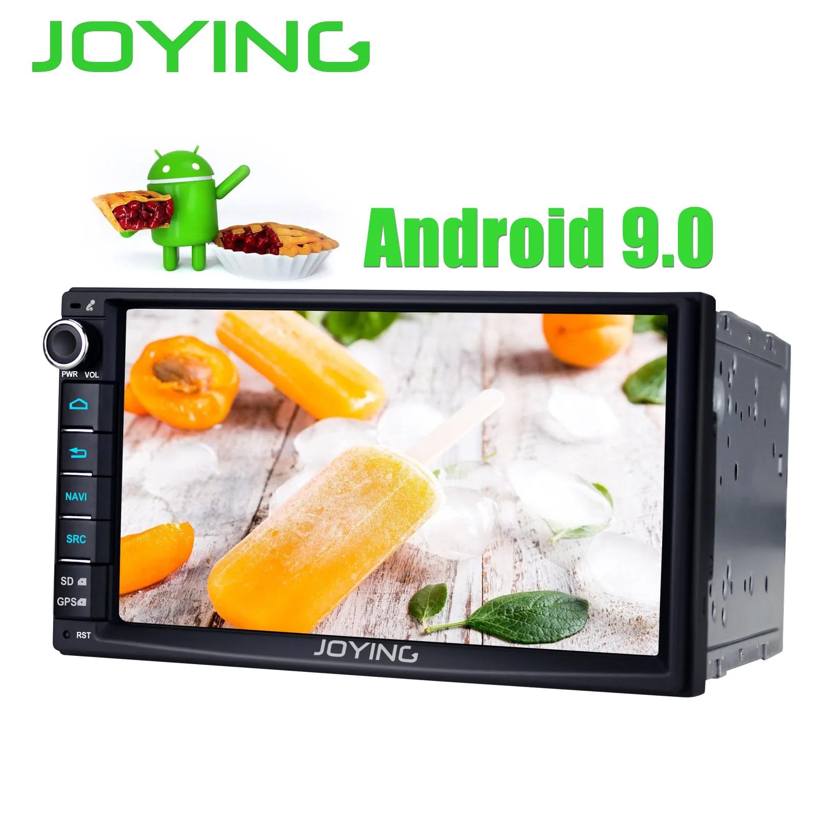 JOYING 2GB Android 9.0 Universal Car radio Stereo GPS Navigation 2 Din 7''Head Unit autoradio Player SWC HD Mirror link with DSP