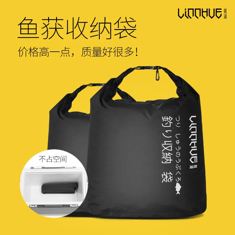 

LINNHUE Fish Bag Foldable Storage Fish Bag Catch Bag Live Fish Bag Waterproof Bag Envelope Bag Fish Pack Fishing Bag