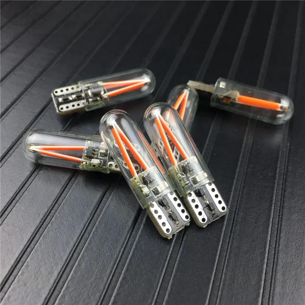 6 шт. автомобисветильник светодиодные лампы T10 COB smd Canbus W5W 194 5SMD|Сигнальная лампа| |