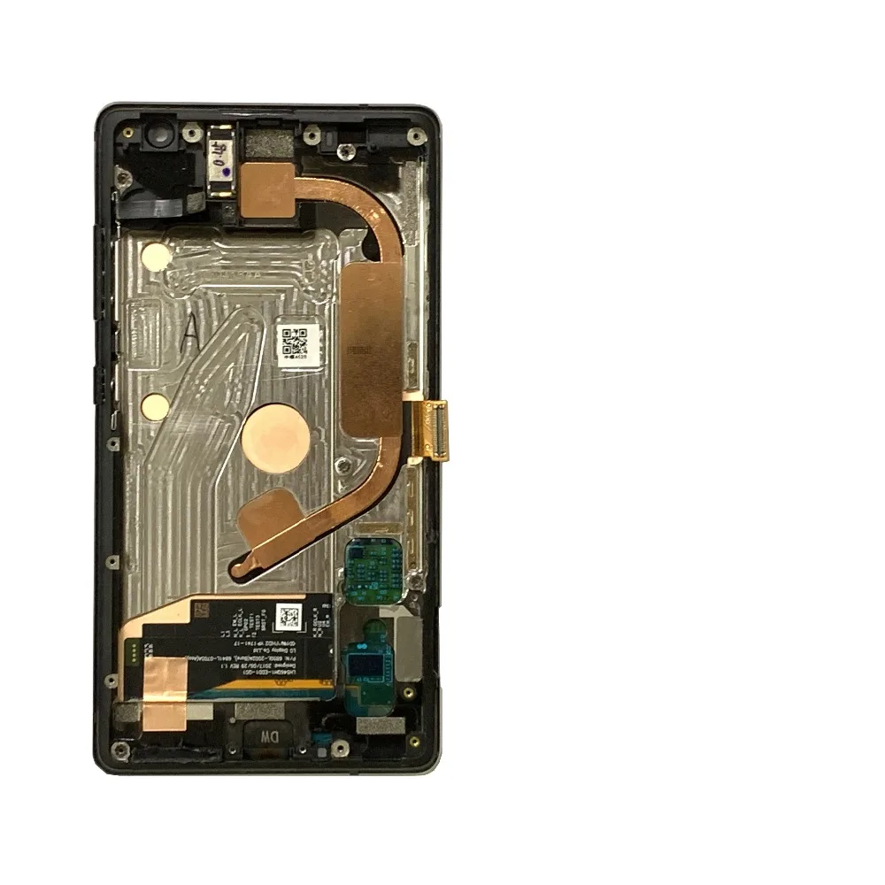 Для Nokia 8 Sirocco ЖК-дисплей кодирующий преобразователь сенсорного экрана в сборе для Nokia 8 Sirocco ЖК-дисплей с рамкой s 8 s экран запасной pa