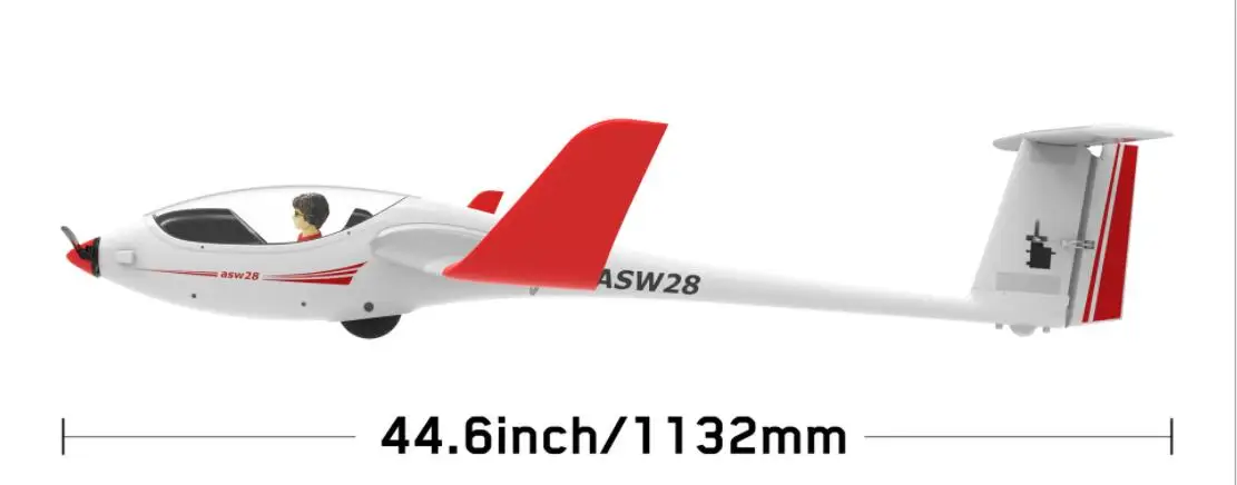 Volantex RC ASW28 ASW-28  2540mm Wing Span 6ch EPO Foam Sailplane RC Glider Airplane Pane TW759-1 75901 KIT or PNP Version 4