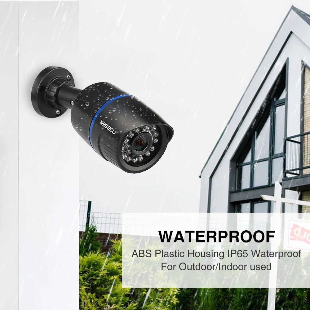 MISECU 2 8 мм IP Камера 1080 P 960 720 ONVIF P2P обнаружения движения RTSP оповещение по