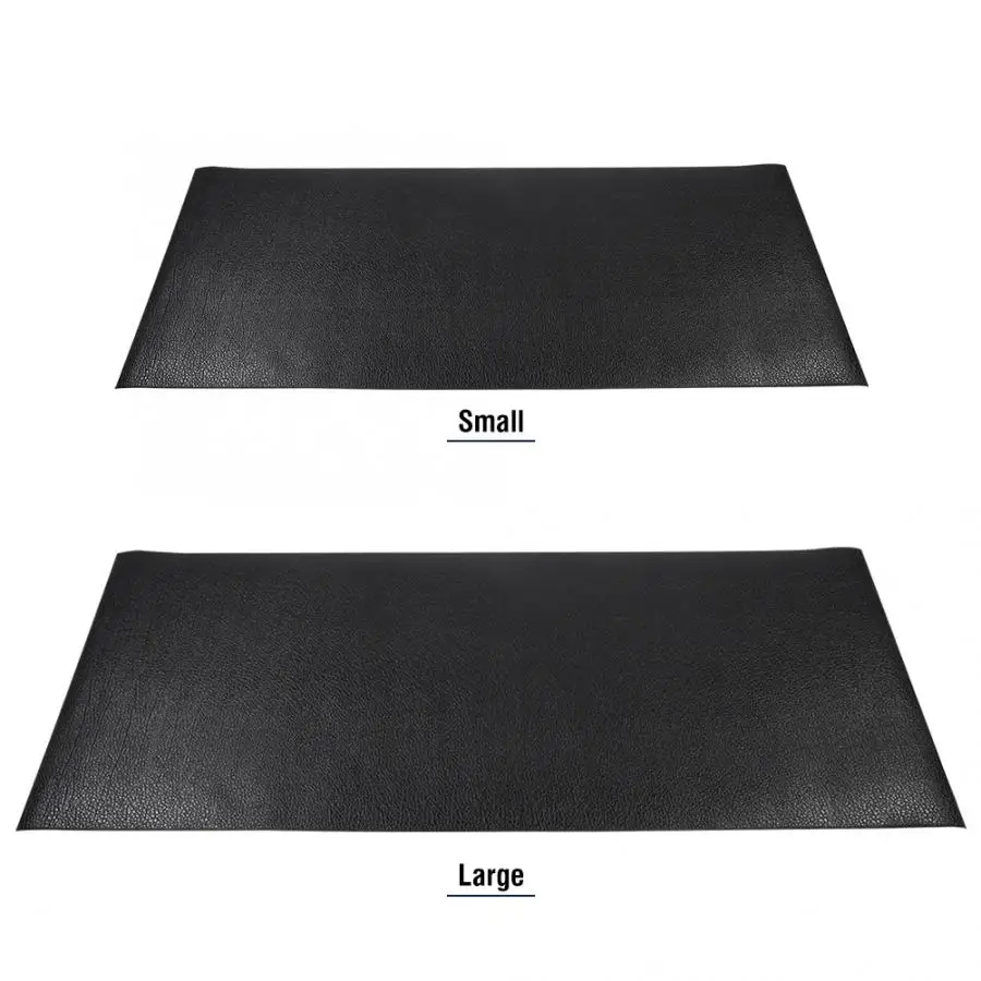 black fitness mat