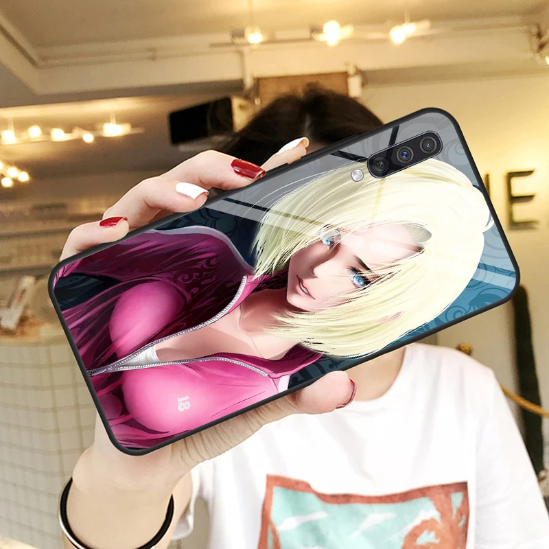 Dragon Ball стекло чехол для телефона для galaxy Note 8, 9, 10, плюс S8 S9 S10E по индивидуальному заказу Гоку чехол для телефона для sumsung A10 20 30 40 50 60 70 чехол