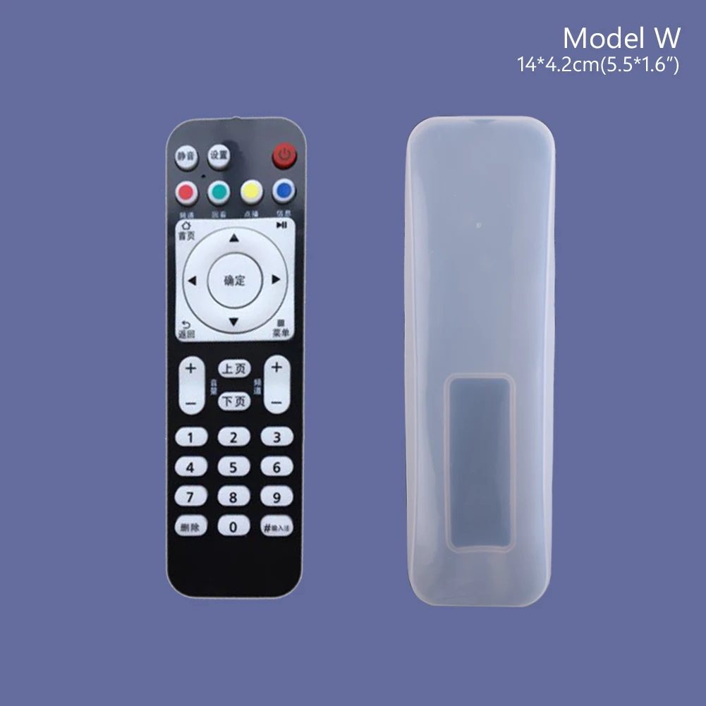 W 14X4.2cm Портативный Силиконовый чехол для Hisense Konka Haier кондиционер пульт управления ТВ кондиционер пульт дистанционного управления предметы домашнего обихода - Цвет: W 14X4.2cm