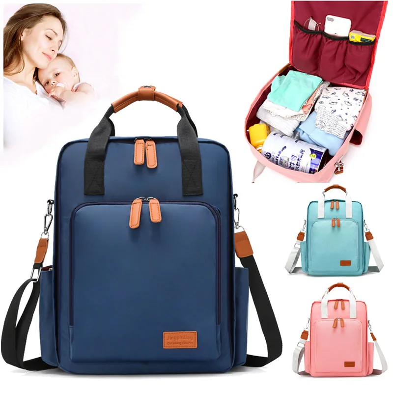 

Diapers Bag Fashion Mummy Maternity Nappy Backpack Waterproof Large Capacity Baby Nursing Bag Travel Multi-function Backpacks