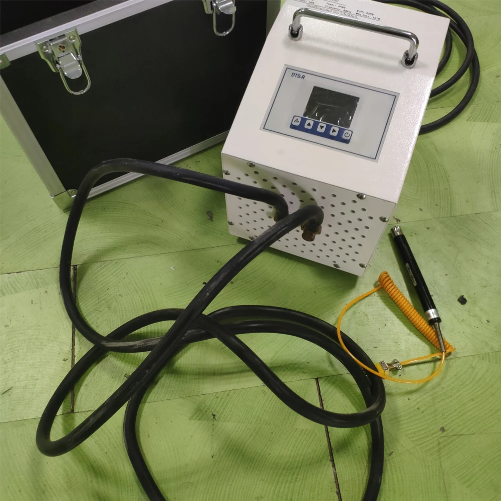 

High Frequency Portable Induction Heater with Flexible Coil Cable