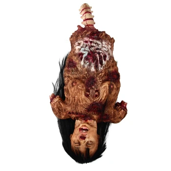 

Patygr Halloween Body Parts Torso Life Size Zombie Dead Haunted House Prop Severed Cut Female