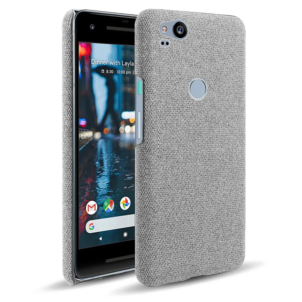 Cloth Cases for Google Pixel 2 Case Slim Retro Cloth Hard Phone Cover For Google Pixel 2 Pixel2 5.0" Coque Funda Capa phone purse