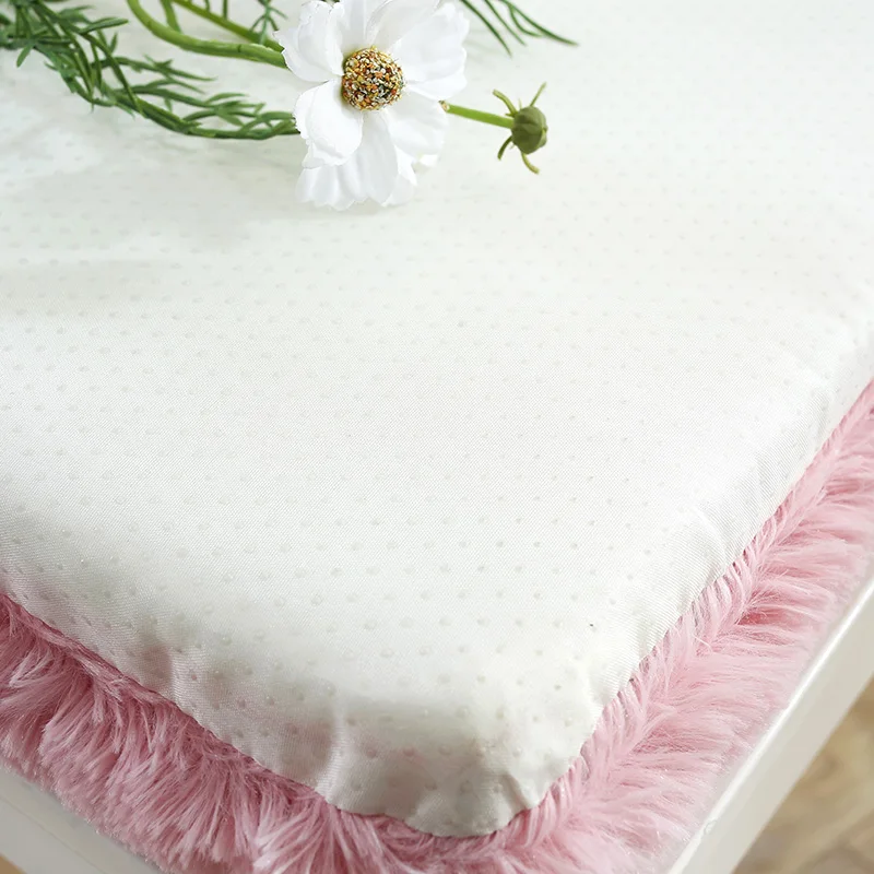 Уплотненная плюшевая подушка для стула Coussin 40*40 см противоскользящая подушка для сидения коврик Домашний Декор обеденная офисная подушка