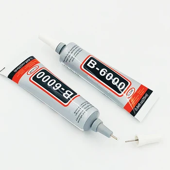 

B-6000 Adhesive with Needle, Clear, 15ml, 25ml, Multi-Function Glues Paste Adhesive Suitable for Craft, Leather, Jewelery