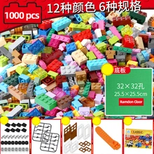 Piezas clásicas compatibles con MOC, 1000 Uds., kits creativos, diseñador, bricolaje, bloques de construcción, ideas de bloques, juego educativo