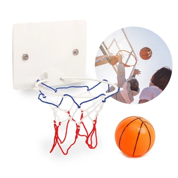 

Kids Outdoor Indoor Wall-mounted Basketball Hoop Game Slam Toy Set Sports Parent-child Communication Toys